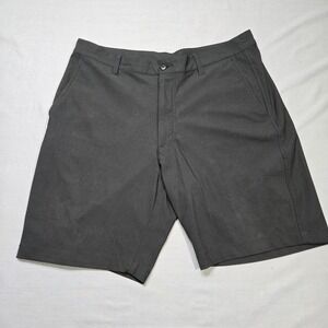 FootJoy Mens Performance Golf Shorts Black Solid W35 1389845 0521‎